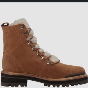 Marc Fisher Hoppe Suede Women's Brown Ankle Boots 11